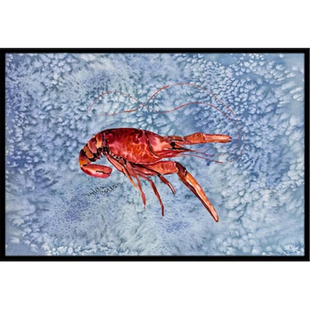 Carolines Treasures Crawfish Indoor Or Outdoor Mat - 18 x 27 in. 8231-MAT